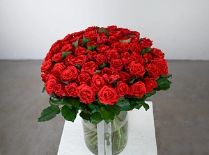 Букет алый шепот - фото-2