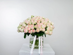 Букет пудровый вальс