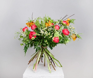 Букет не для слабонервных ваз