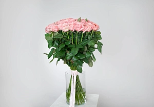 Букет персиковая дымка - фото-1