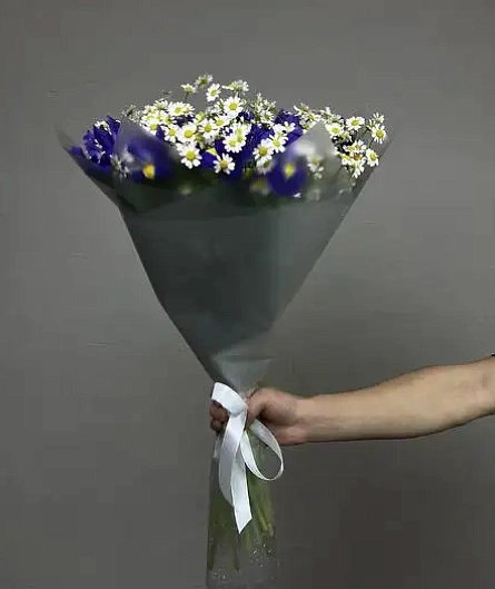 Букет солнечный ирис - изображение-2
