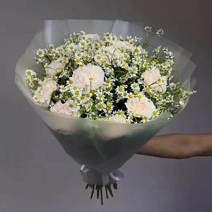 Букет мягкий шлейф - фото-0